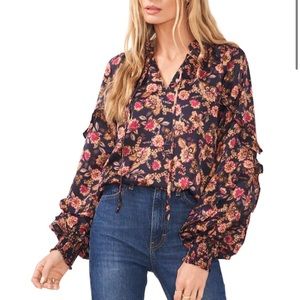 1.State Floral Shirt- Brand New